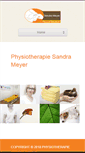 Mobile Screenshot of physiotherapie-meyer.com